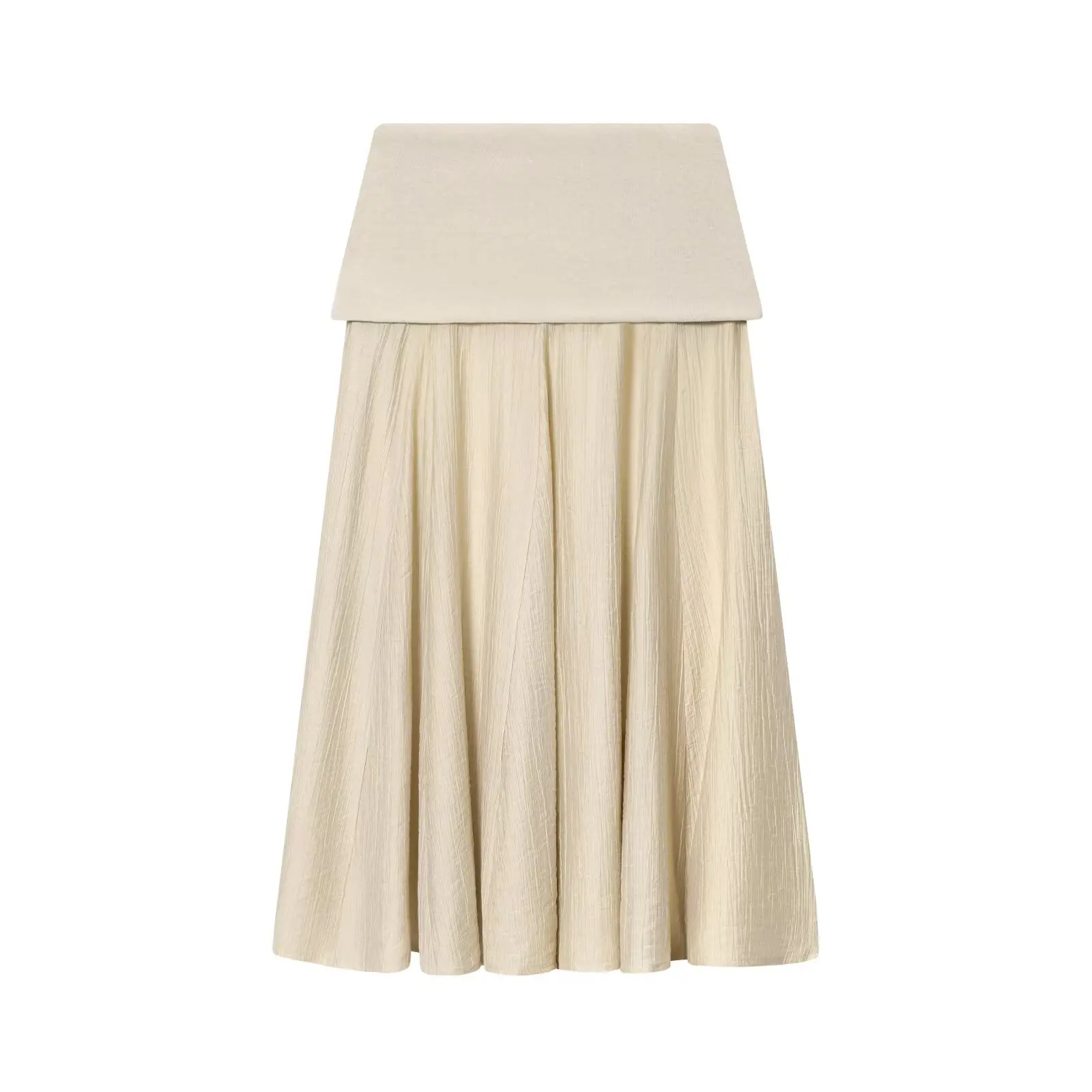 Bsay conjunto de saia 2 peças terno roupas femininas moda 2025 outono novas saias plissadas retalhos ou macio chique senhoras topos mujer