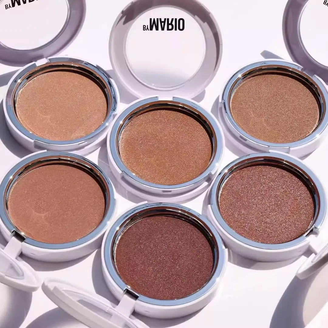 

Mario Silky Matte Bronzer Setting Makeup Contour Powder Long lasting Face Shaping Concealer Deep Contouring Nose Shadow Palette