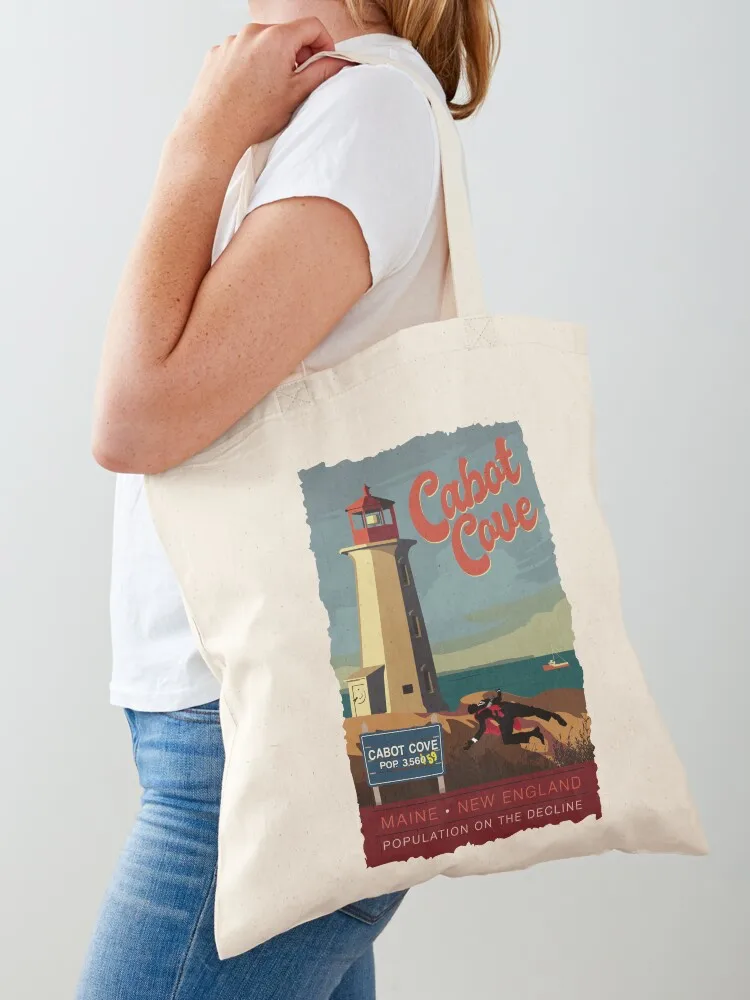 

Cabot Cove (Special Edition) Tote Bag Shopper bag tote bag custom cloth woman foldable reusable