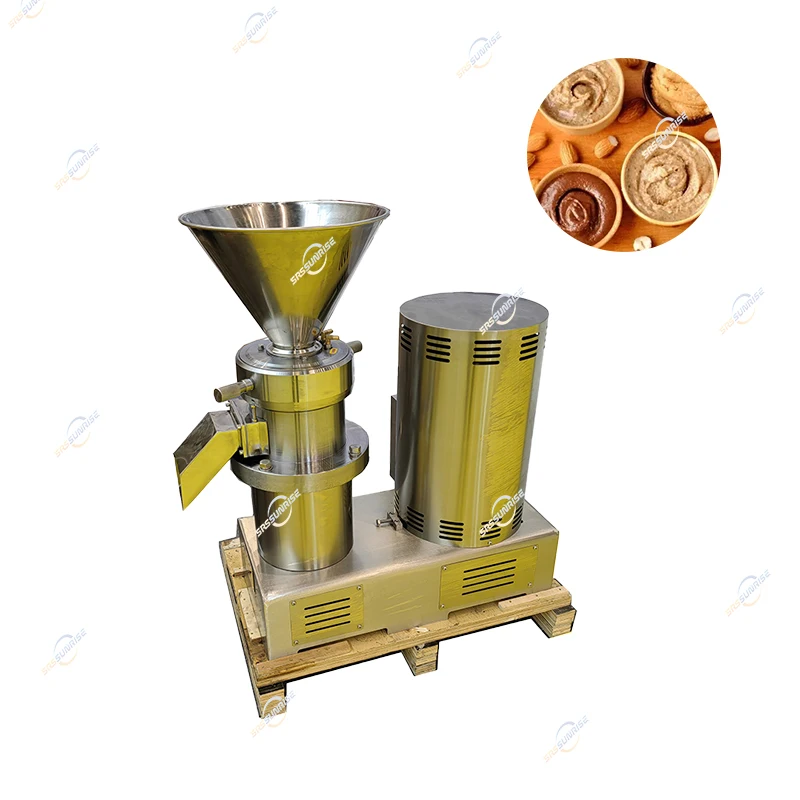 Good Quality Nut Process Colloid Mill Peanut Butter Sesame Grinder Groundnut Paste Making Machine