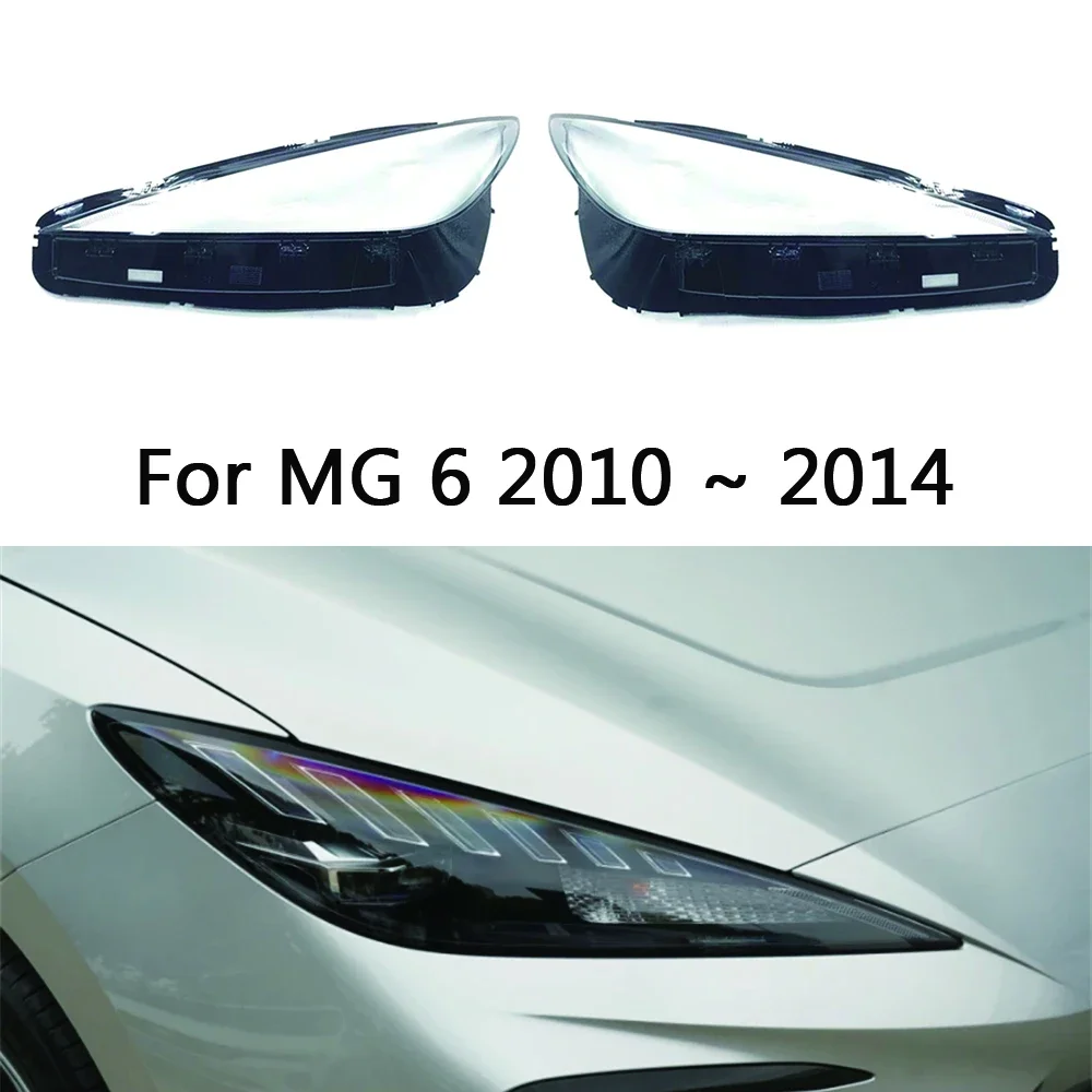 

Auto Head Light Caps For MG Mulan 2022 2023 Car Headlight Cover Lampcover Transparent Lampshade Headlamp Shell Glass Lens Case