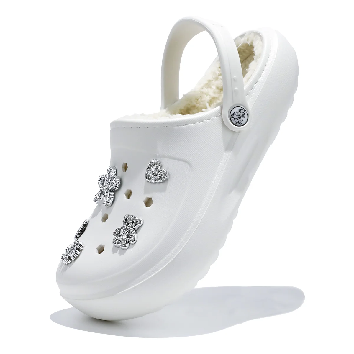 Warme Winter-Clogs für Damen, modischer und lässiger Stil, können drinnen oder draußen getragen werden 666 – Detail 15