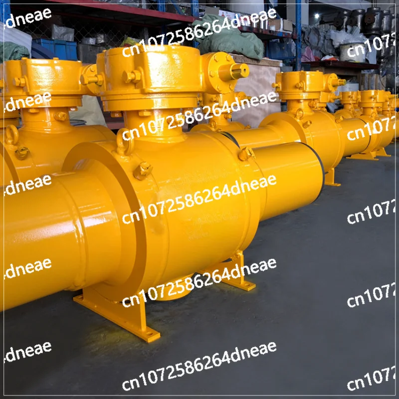 صمام كروي لحام الغاز ذو الإصدار المزدوج للسوائل المقاومة DN50-DN600 تخصيص معالجة المصنع المضاد للتآكل والمضاد للصدأ