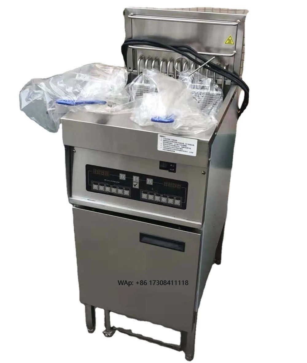 

Ce Certified Commercial Electric French Fry Fryer with Oil Filter