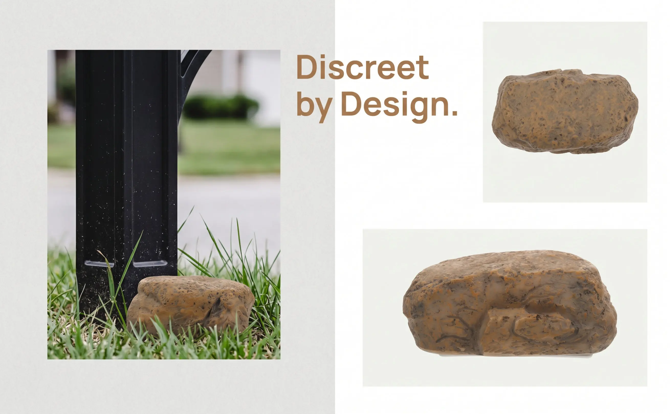 Fake Key Hider Outdoor Stone Storage Halloween Christmas New Year Hidden Key Storage Box Hidden Storage Box Key