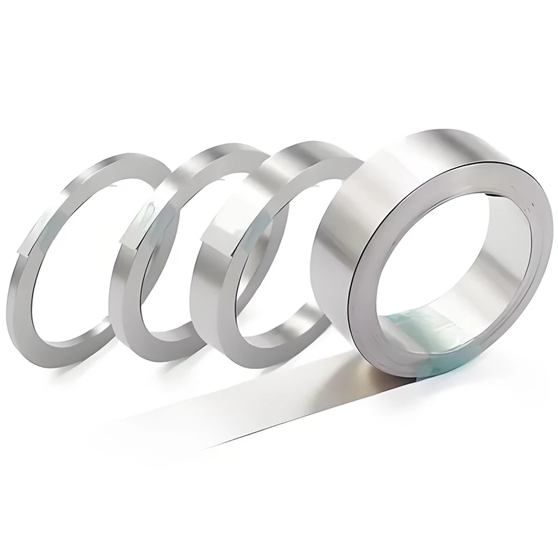 Bild 5: 5M Vernickeltes Stahlband 0,1-0,2mm 1 Rolle/2 Rollen für 18650 21700 Lithium-Batteriepack-Montage Schweißverbinder