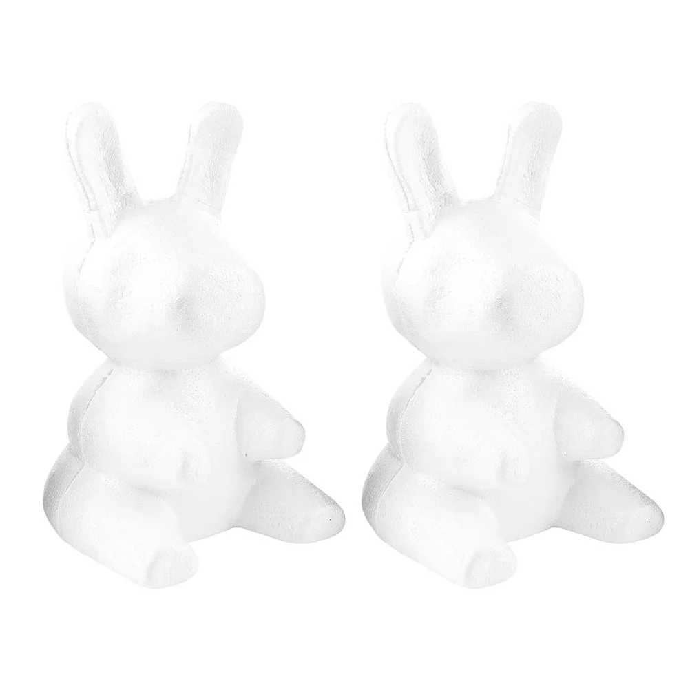 Foam Bunny Model Wedding Party Decoration Flower Arranging DIY Mold Rabbit Shape Mould Supplies White Modelling Machine