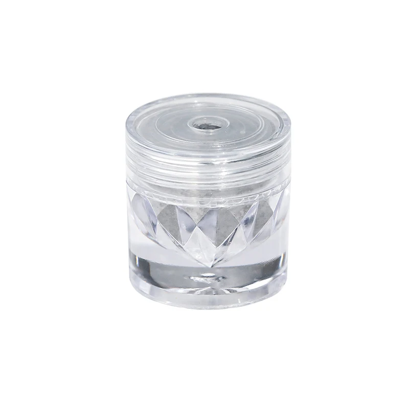 1 Uds. Decoración de uñas de arena movediza Diy polvo fino brillo de uñas porcelana Universal polvo de ojo de gato blanco brillo de cristal de espejo