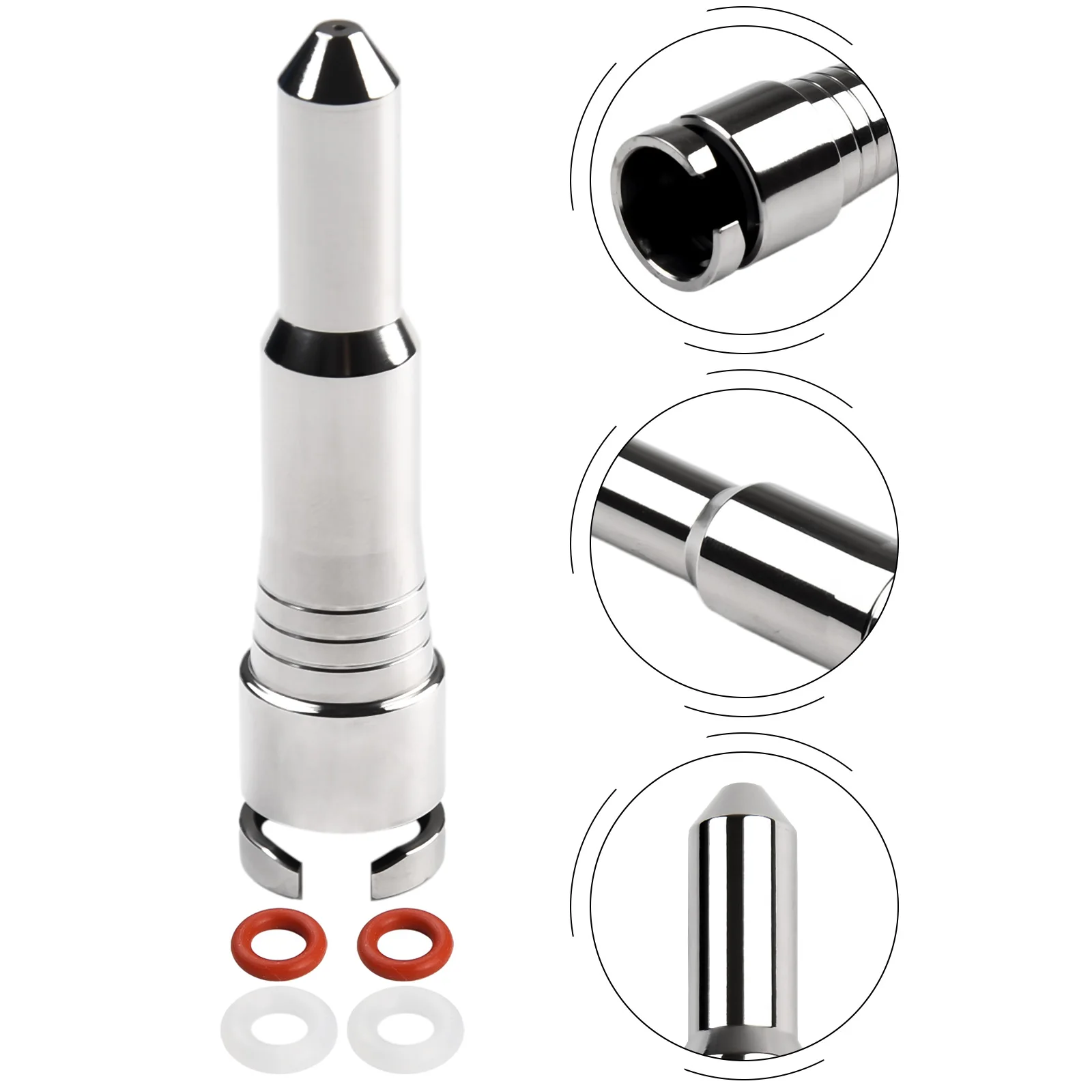 Coffee Machine Steam Nozzle Pipe Replacement for EC680 EC685 ECP3420 ECO310 Stainless Steel Compatible with Espresso Machines