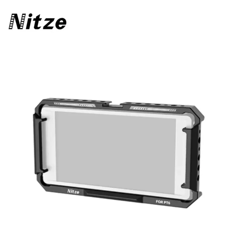 Nitze Cage for PortKeys PT6 Monitor aluminum cage - JT-I02A 1/4” screw Monitor Cage