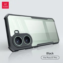 For Xiaomi POCO X7 Pro Case XUNDD Airbag Shockproof Transparent PC TPU Frame Back Anti-knock Cover for POCO X 7 Pro