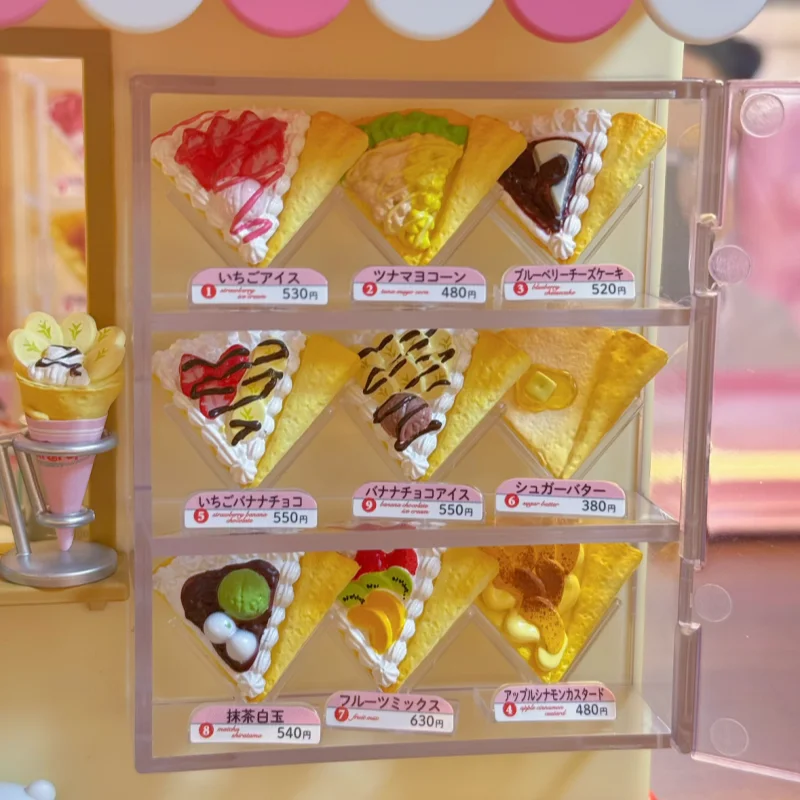 Genuine Re-Ment Petit Crepe Street Shop Miniature Scene Original Set Simulation Fine Model Collection Blind Box Desktop Ornament view 4