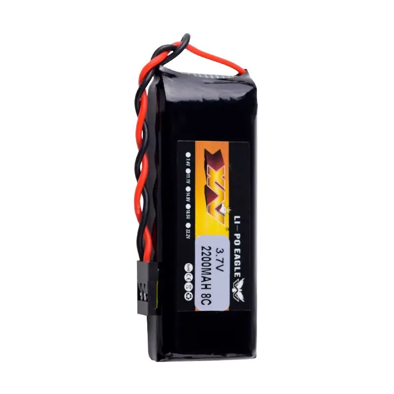 MZ-12 PRO ET07 X4 Aircraft Model Remote Control 3.7V 2200mAh 8C Battery Pack