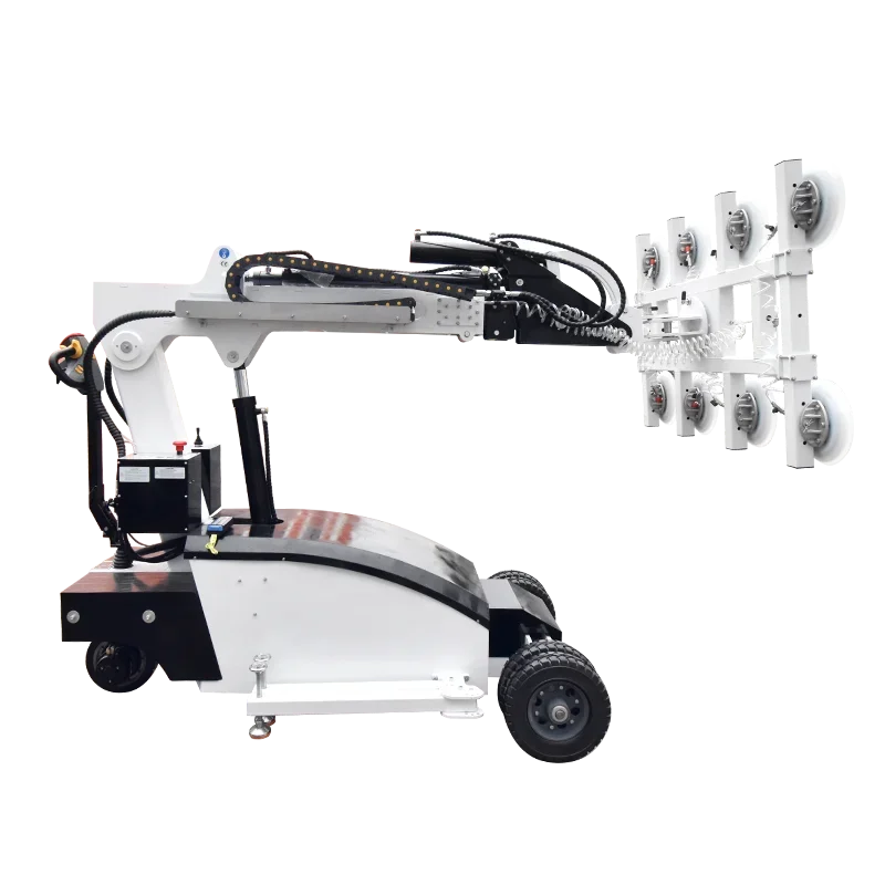 Portable 600kg Glass Metal Sheet Handling 3m Lifting Electric Suction Cups Robot Vacuum Lifter