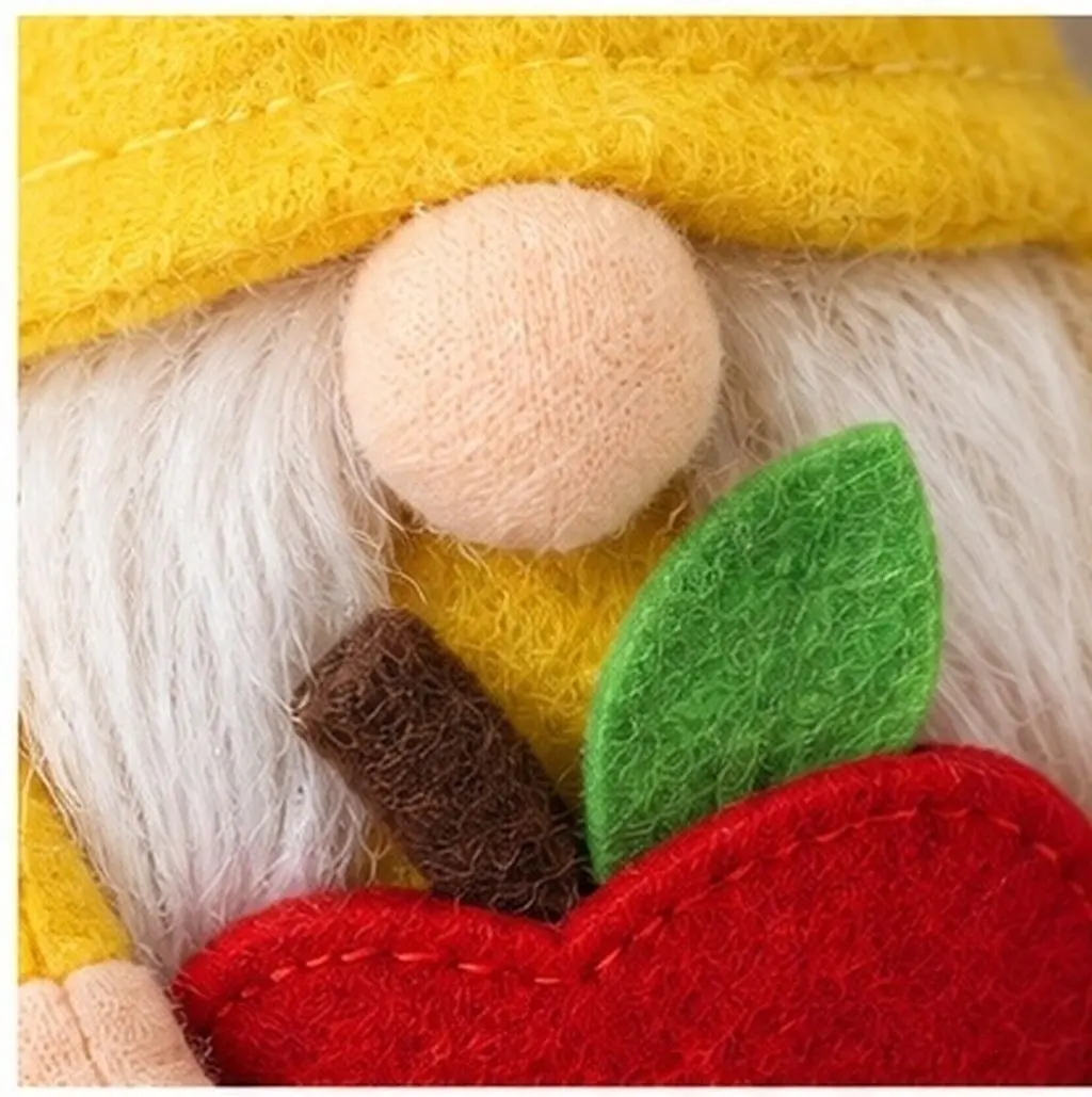 School Gnome Ornament Pencil Design Faceless Decorative Figure for Back to School Dorm Room Home Decoration
