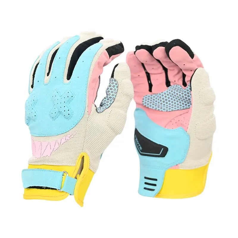 Gants de moto à écran tactile pour hommes et femmes, gants de vélo VTT, course à pied, fitness, gym, équitation, moto, document macaron