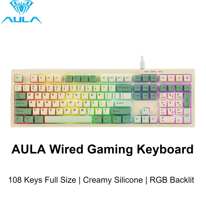 Aula S102 Wired Sil…