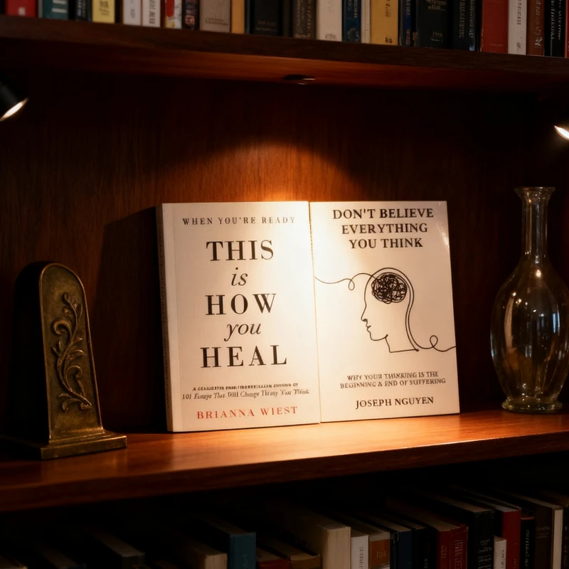 《لا تصدق كل ما تعتقد"+ 《عندما جاهزًا لك كيف تعالج به》يمكن وضعها في غرفة المعيشة أو غرفة النوم