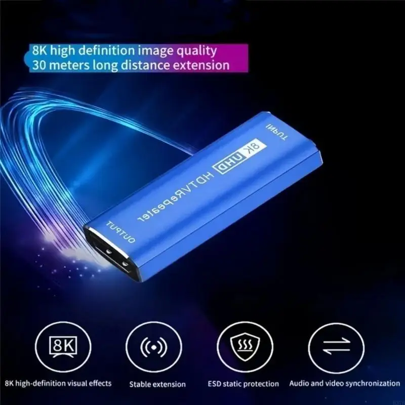 H37B -Signalverstärker 8K Extender 4K 60 Hz weiblich zu weiblich