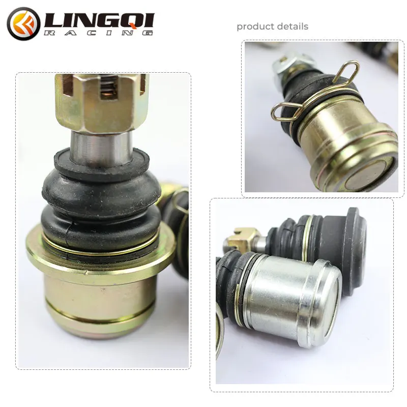 LINGQI RACING-Culbuteur de verrouillage pour moto, adaptateur de rotule IkJoint pour RL Go-kart, quatre roues, voiture de plage, pièces de rechange RL