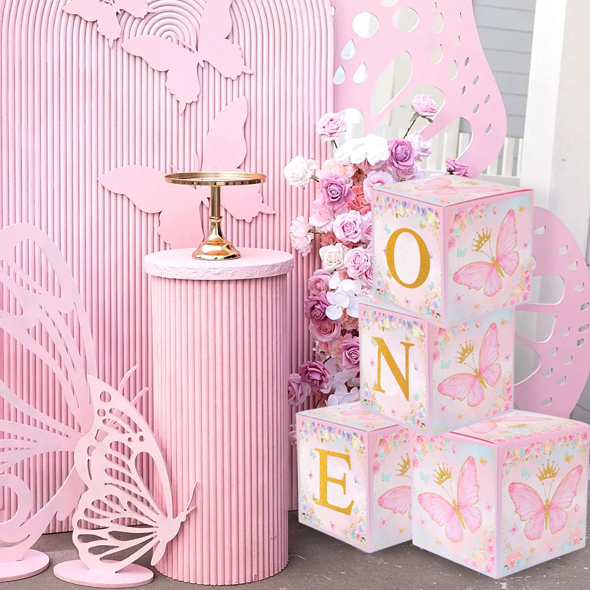 4 szt. Pudełka na Baby Shower  – Event Party Box recenzja i cena