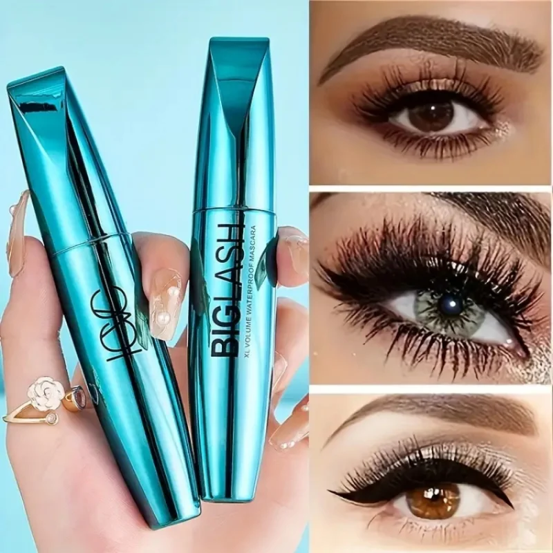 Grote Lash Mascara Extreme Zwarte Krul Verlengt 24 Uur Durende Gecodeerde Wimpers Langdurige, Langdurige Formule Waterdicht Smudge Proof