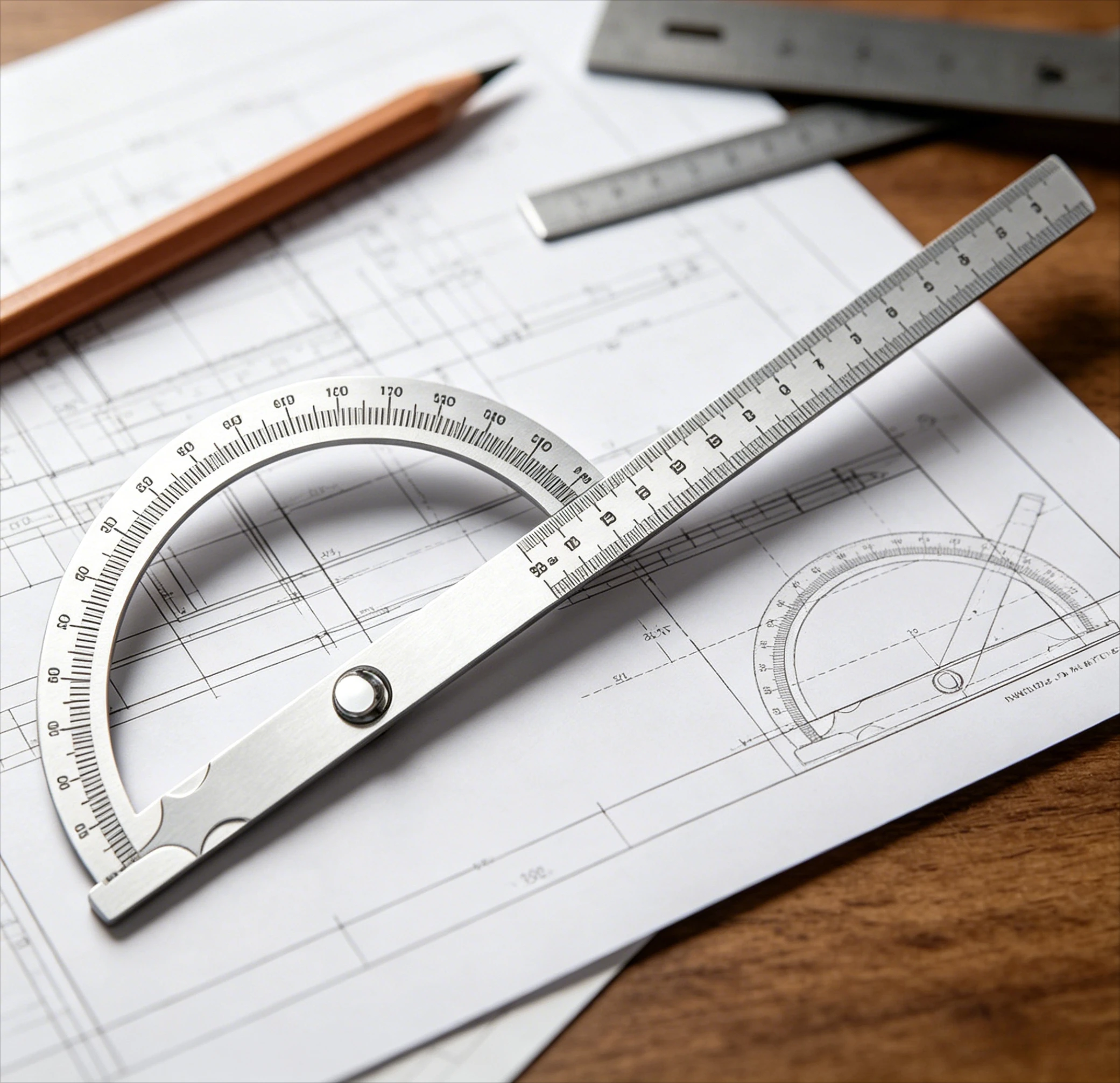 High-Precision Stainless Steel Angle Square, Professional Woodworking Tool for Accurate Angle Measurement and Marking