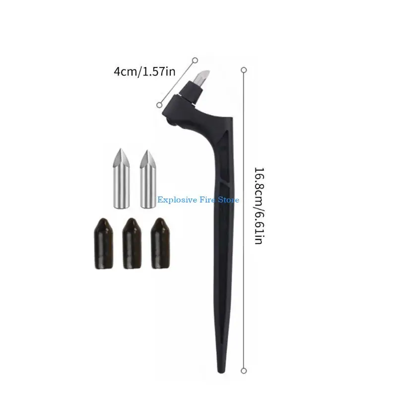 C4DB 360 درجة دوارة الشفرة حرفة سكين أدوات قطع الورق الحرف ل DIY #6