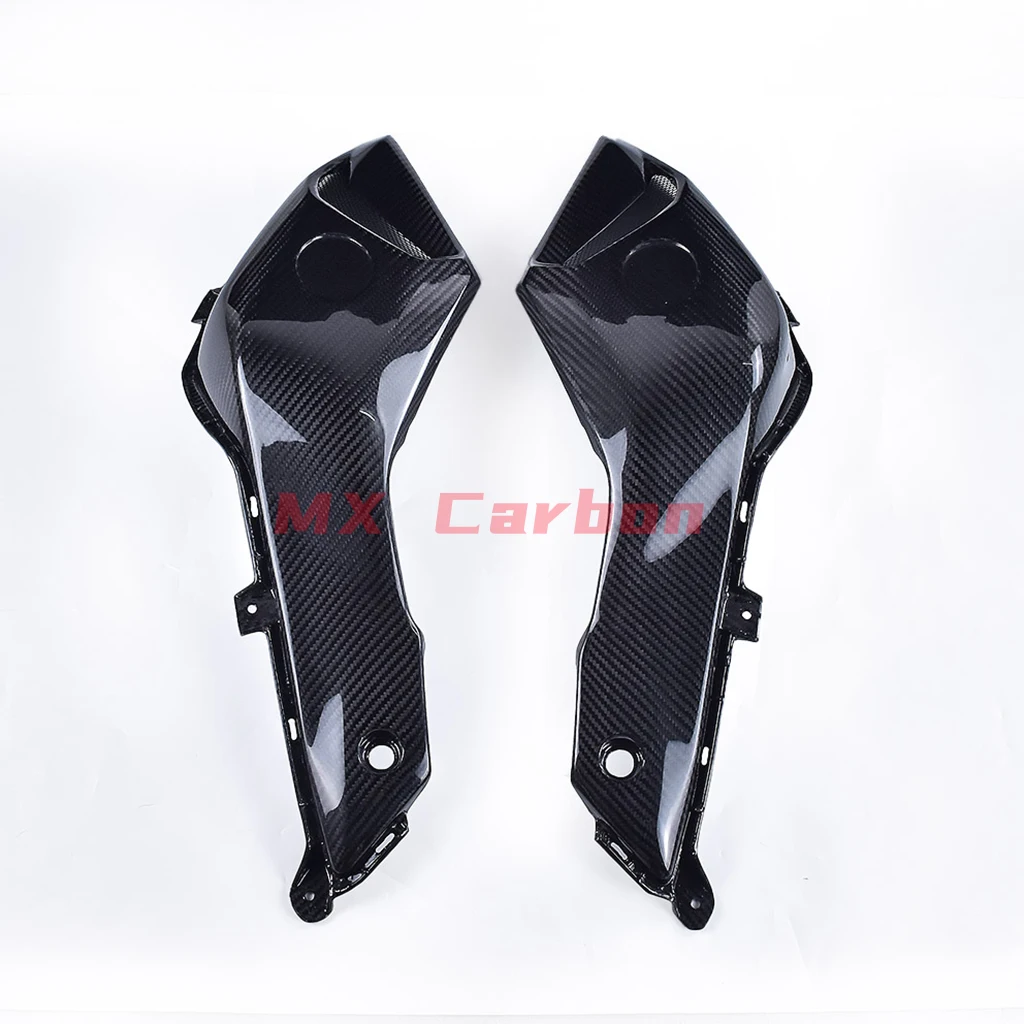 For Yamaha MT07 FZ07 2014-2017 Motorcycle Airintake Cover Side Panels Fairing Full Carbon Fiber Modification Accessories