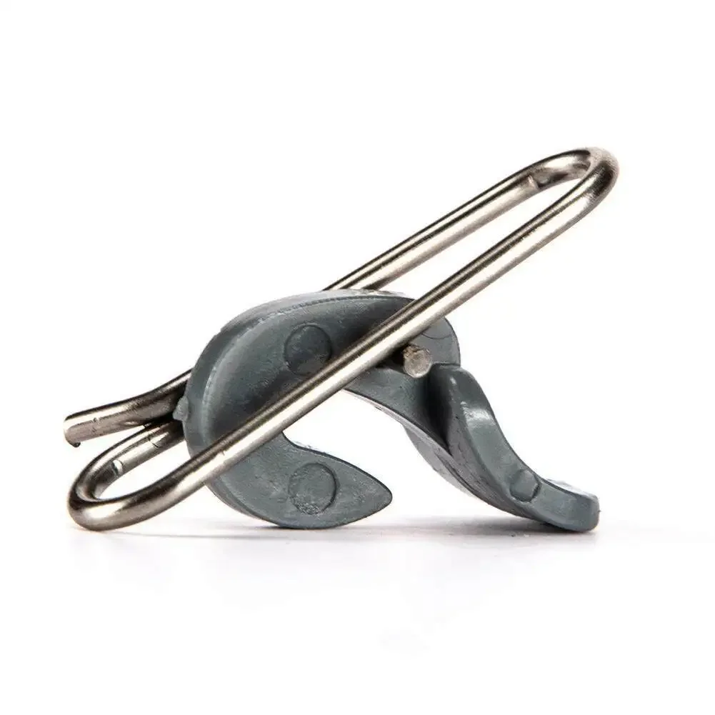 50PCS Hookbait Release Clips / High Imp Breakaway Sea Fishing Impact Bait Clip Fishing Tools Fishing Accessories Equipment