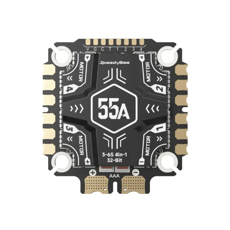 SpeedyBee F405 V5 Flight Controller & 50A ESC Stack | With Bluetooth WiFi App for Betaflight FPV Drone Racing