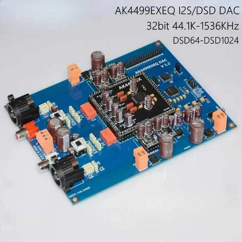 AK4499EXEQ I2S/DSD DAC Decoder 32bit 1536KHz DSD1024 Audio Processor