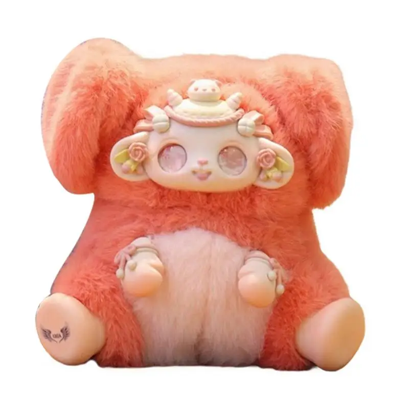 

Plush Animal Pillow Cute Animal Plush Toy Cartoon Stuffed Vivid Expressions Animal Ornament Adorable Room Decor Travel Companion