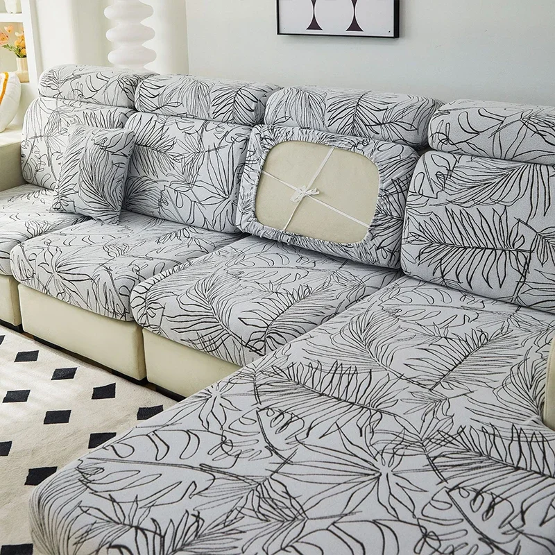 Elastische Sofa Schon bezüge moderne Plüsch Sofa bezug für Wohnzimmer Schnitte cke L-Form Stuhls chutz Couch 1/2/Sitzer