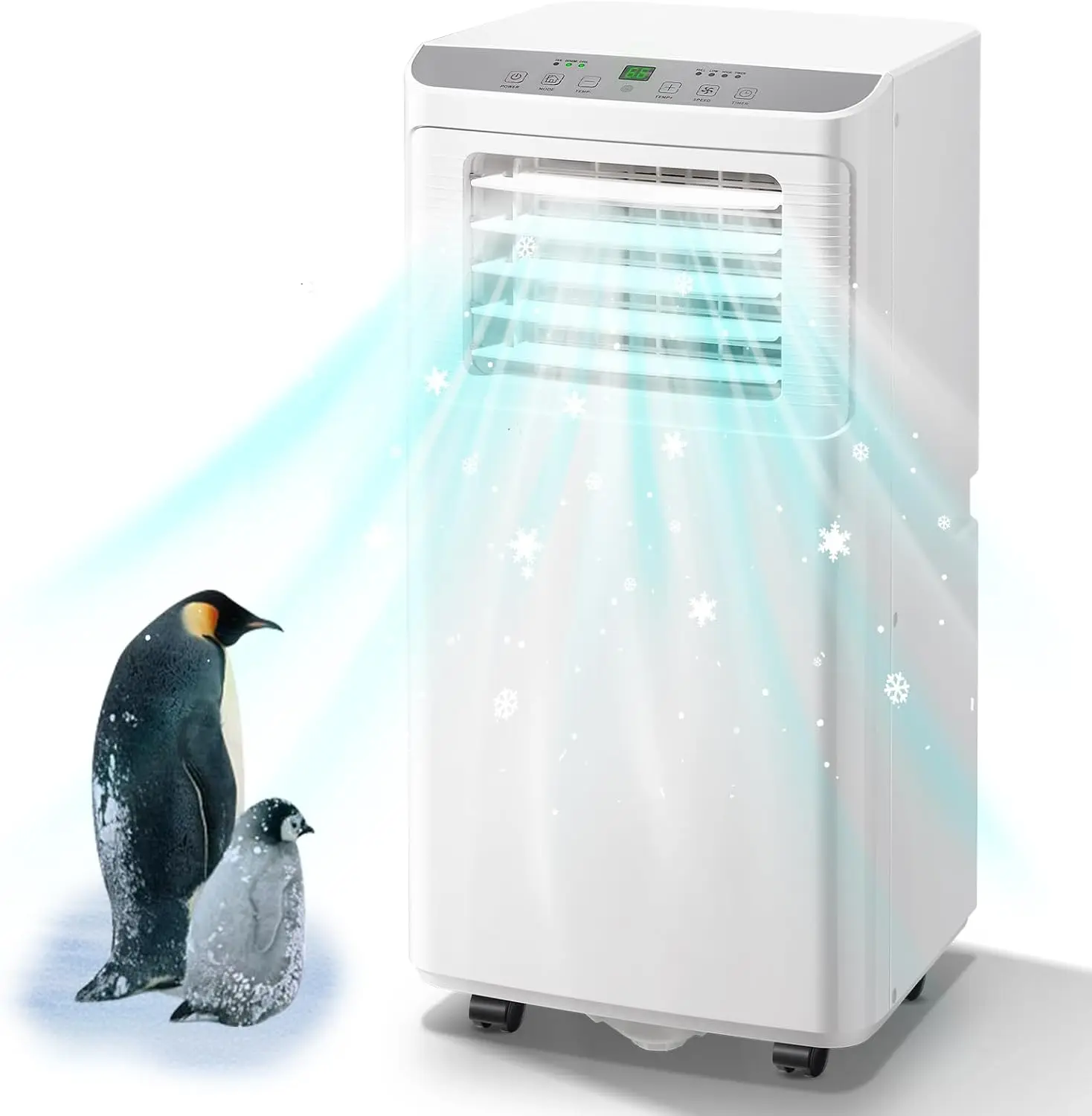 

8000 BTU Portable Air Conditioners Cools Up to 250 Sq.Ft, 3-in-1 Portable AC Units with Remote Control, Dehumidifier and Fan Mod
