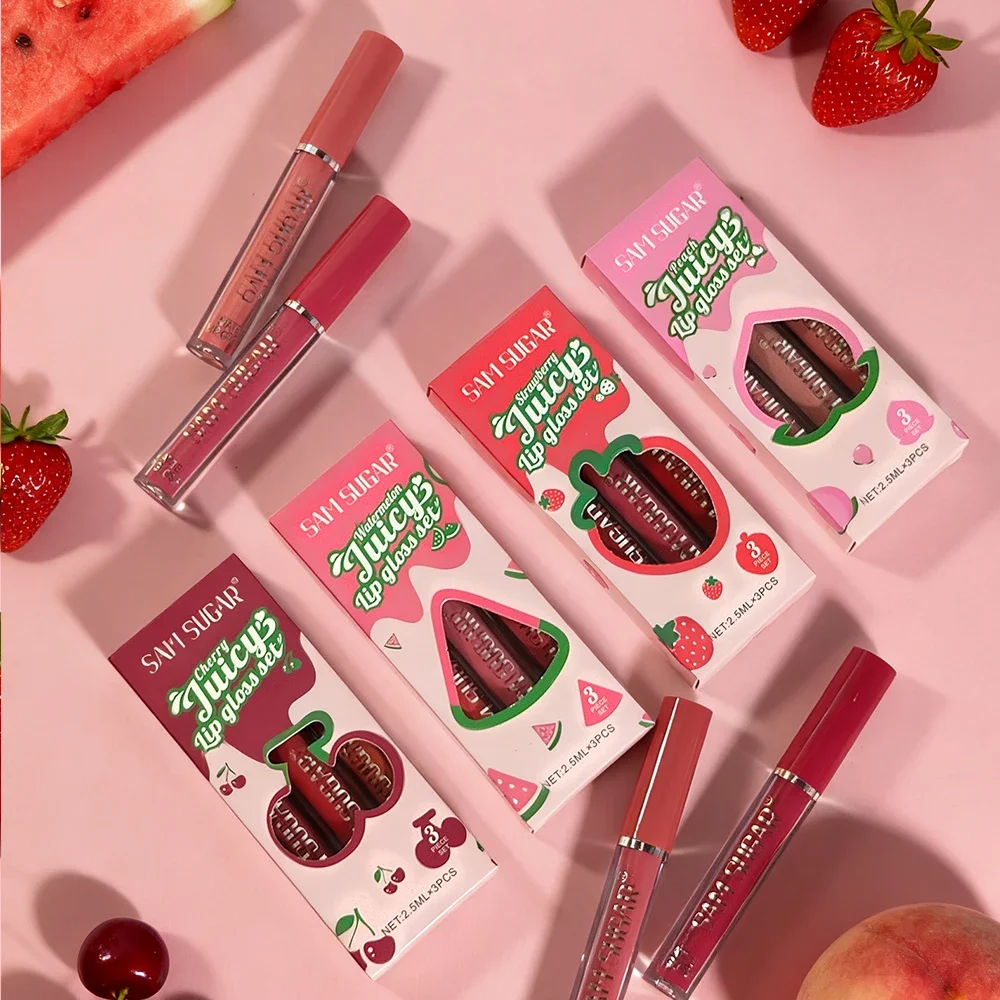 ملمع شفاه سائل مخملي غير لامع، ملمع شفاه عصير يدوم طويلاً، لون غني، مجموعة ملمع أكواب مثيرة غير لاصقة #5