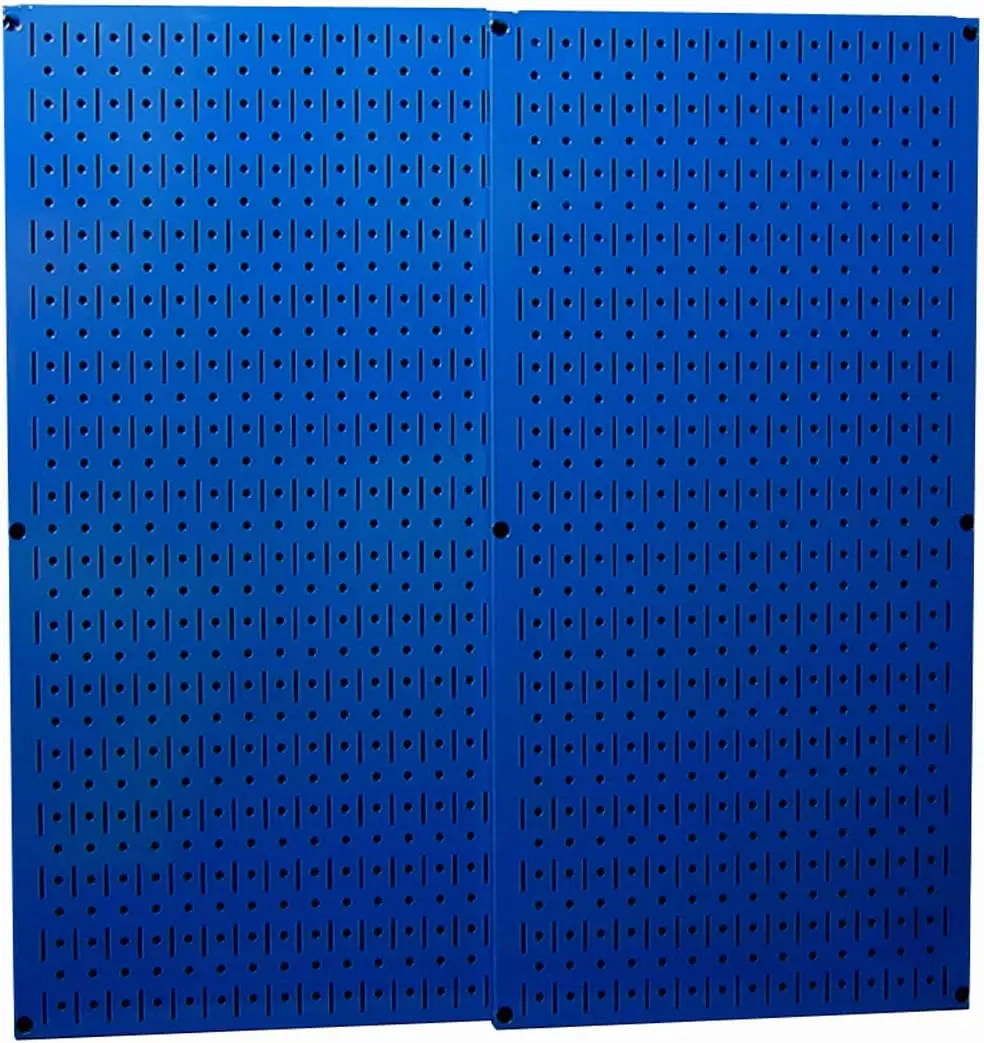 

Blue Metal Pegboard Pack - Durable Wall Storage Solution
