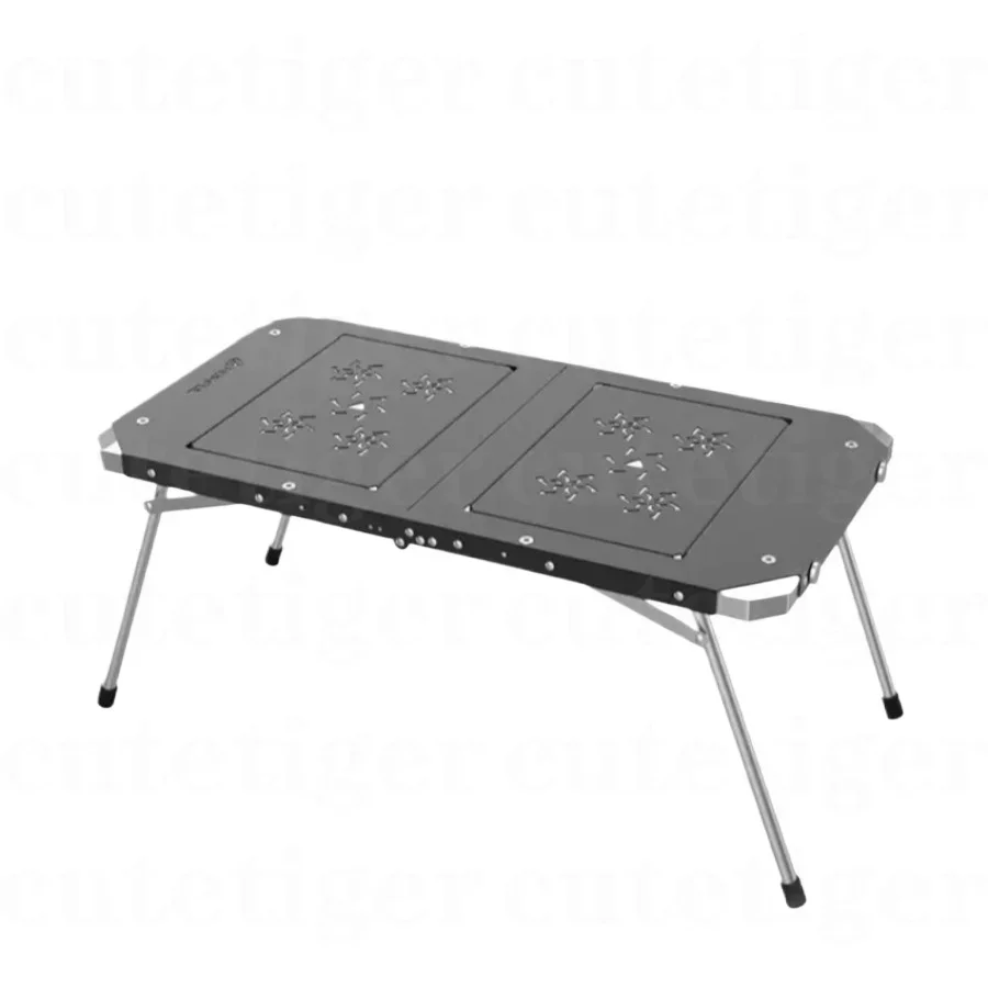 Aluminum Alloy Folding Lifting Table Camping BBQ Multifunctional Detachable Table Barbecue Picnic Outdoor IGT Table