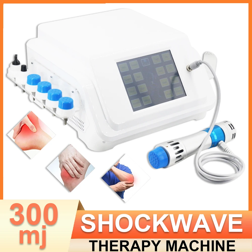 

300MJ Shockwave Therapy Machine Body Relax Massager ED Treatment Shouler Waist Pain Relief Physiotherapy Shock Wave Device