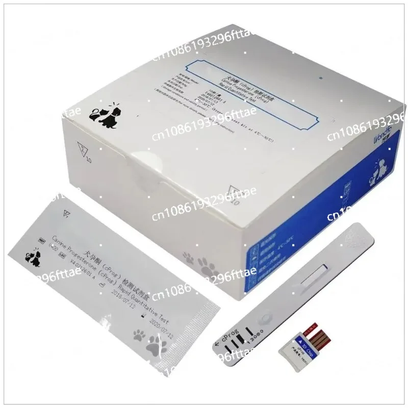 

Finecare Canine Prog Progesterone Tests Test Strips Kits Reagent Card for Breeding Dog Breeder