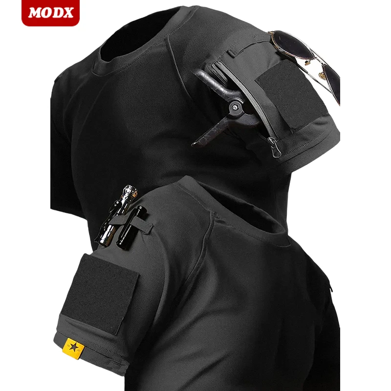 

T-shirt Round Neck Short Sleeved Summer Breathable Quick Drying Moisture Absorbing Half Sleeved Tactical Outdoor Training Suit