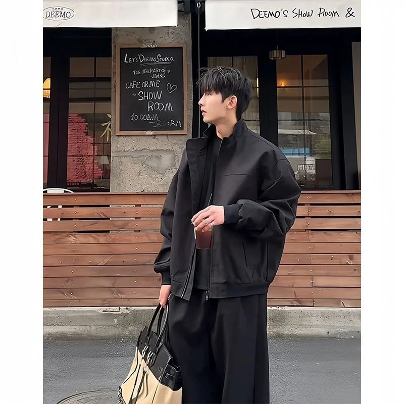 Chaqueta de hombre de talla grande, estilo casual, moderna, holgada, para fiesta, Steampunk, Biker, con calefacción, para primavera, dorada, elegante, estilo occidental, para escalada