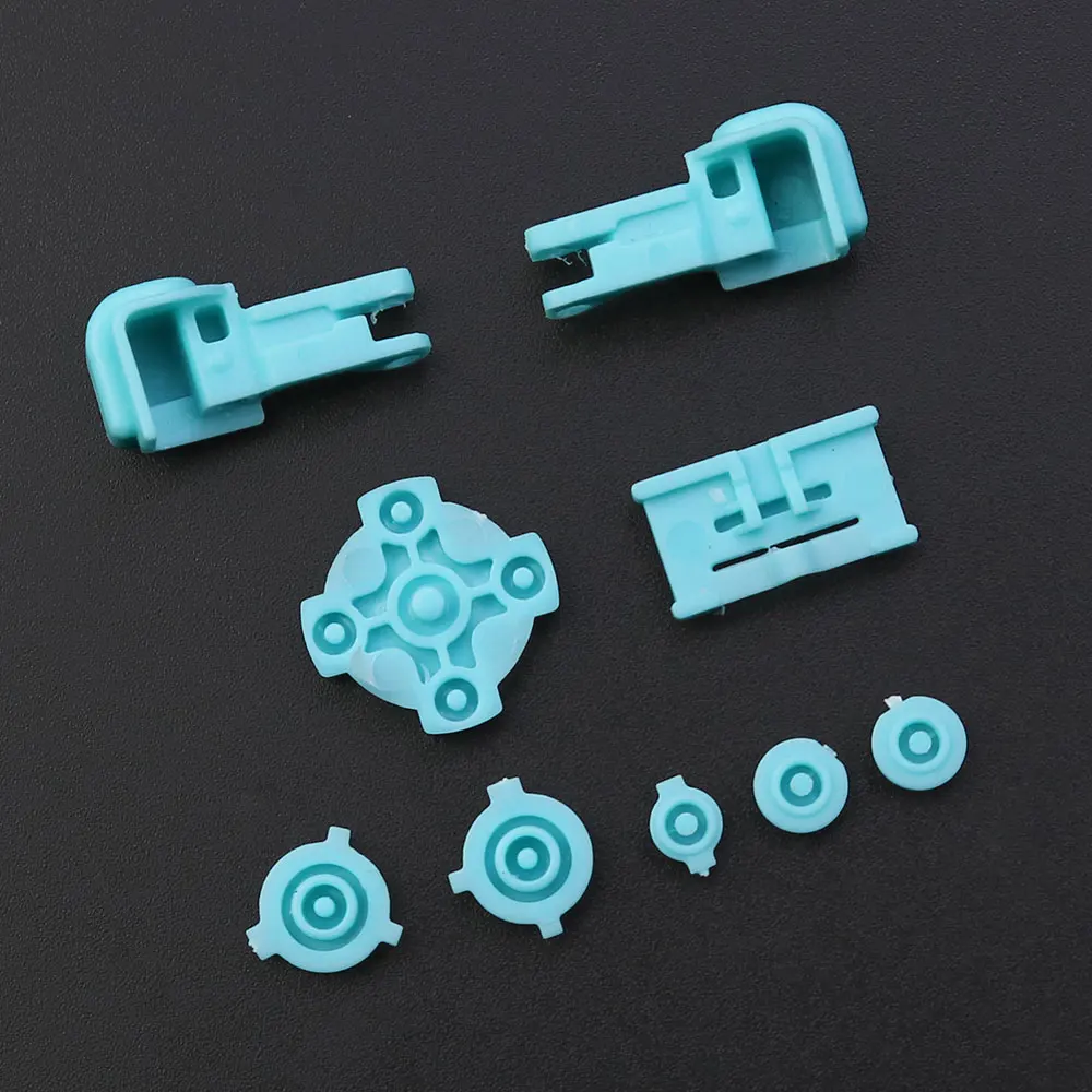 For GameBoy Advance SP Full Set Buttons For GBA SP A B L R D-Pad Select Start Power On Off Volume Key Replacement  ﻿