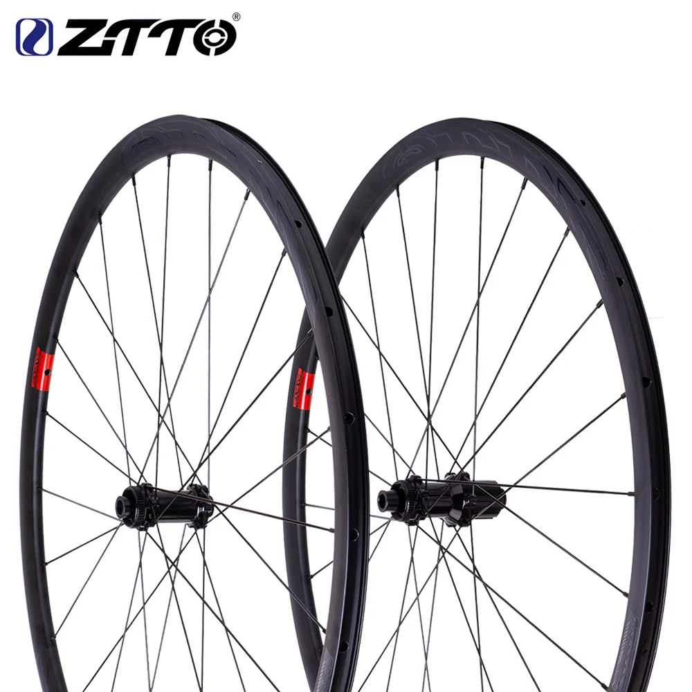 ZTTO ロードバイクチューブレスディスクブレーキホイールセット 30