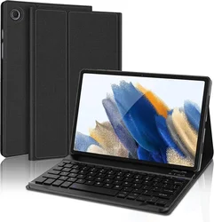 Funda de cuero Folio con soporte magnético desmontable para Realme Pad 2, 11,5 pulgadas, lanzado en 2023, con teclado inalámbrico Bluetooth y ratón