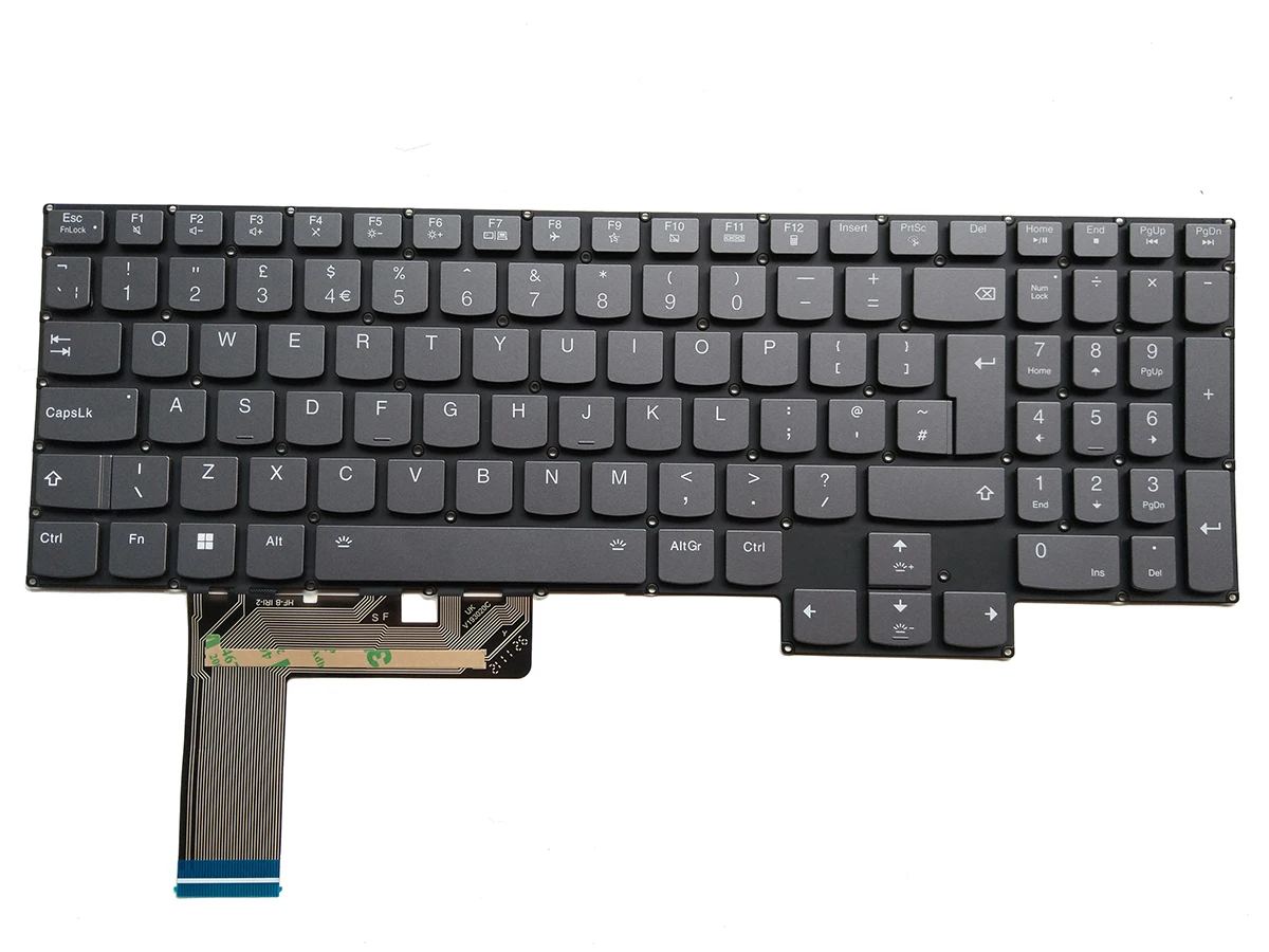 UK RGB Backlit Keyboard For Lenovo Legion LOQ 15APH8 G5000 APH8 Y7000P IRH8 2023 P05SYPerkey-UK SN21B45034 V193020CK2-UK