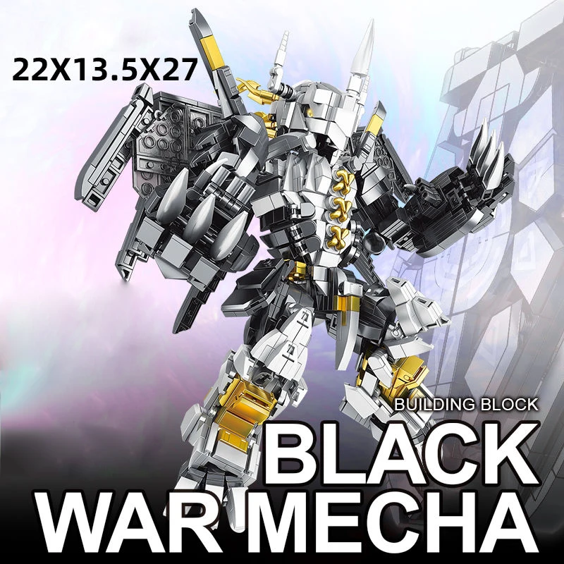 1300PCS Technical Cartoon Digimon Monsters Tyrannosaur Building Blocks War Mecha Robots Model Bricks Toys For Kids Adult Gift