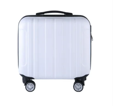 Petite valise protégée par mot de passe, bagage léger pour hommes et femmes, valise à main sans contrôle, valise trolley à roulettes pivotante