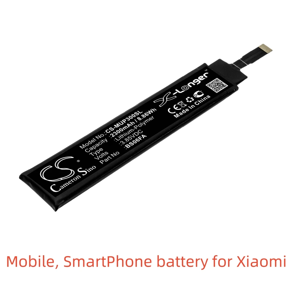 CS Li-Polymer Mobile, SmartPhone battery for Xiaomi,3.85V,2300mAh,Black Shark 3S 5G KLE-H0 KLE-A0 Black Shark 3S,BS06FA