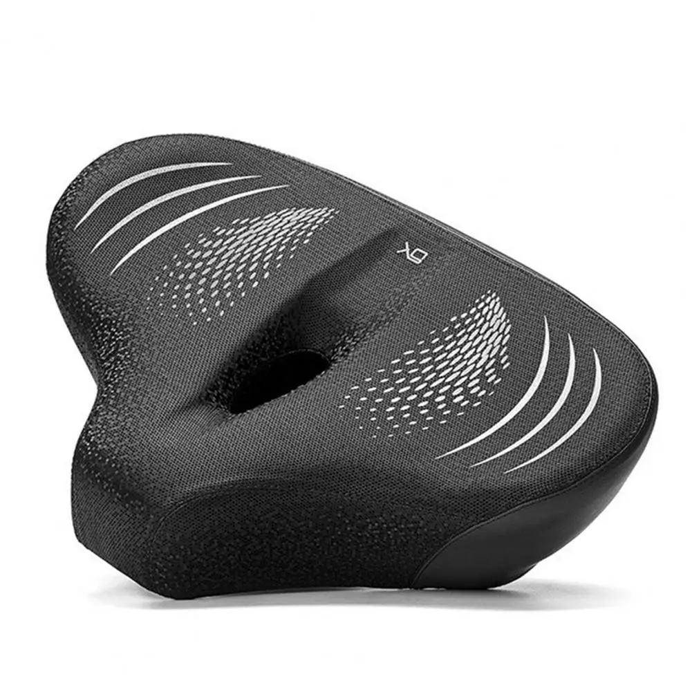 Mountain Bike Seat Breathable Extra Wide Bike Seat Cushion for Men Women Thickened Soft Mtb Road Mountain Cycling for Comfort